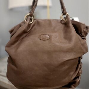 Tod's Brown Hobo Bag